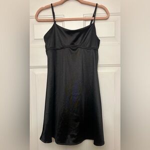 🖤 Altar’d State Black Mini Slip Dress